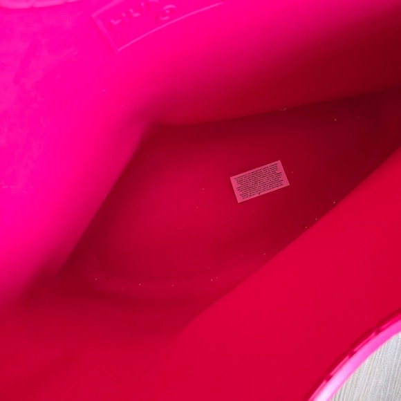 Hunter X Target Rubber Tote Bag Pink Waterproof‎ Beach Pool Travel Carryall - Picture 4 of 6